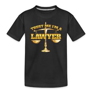 Avocat Verdict Avocat Avocat Jura - T-shirt bio Premium Enfant - noir - Devant