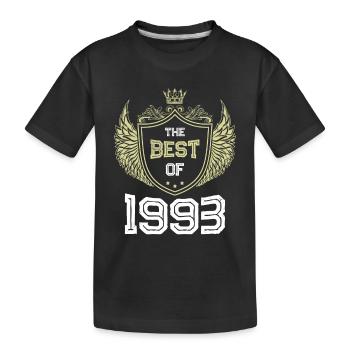 1993 best of - T-shirt bio Premium Enfant - noir - Devant