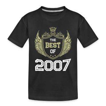 2007 best of - T-shirt bio Premium Enfant - noir - Devant