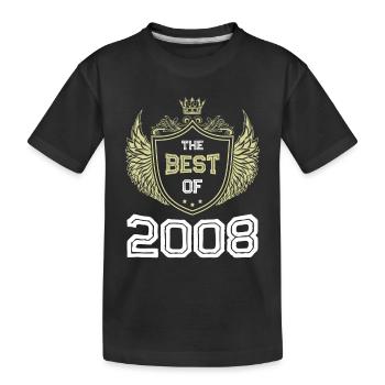 2008 best of - T-shirt bio Premium Enfant - noir - Devant