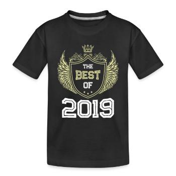 2019 best of - T-shirt bio Premium Enfant - noir - Devant