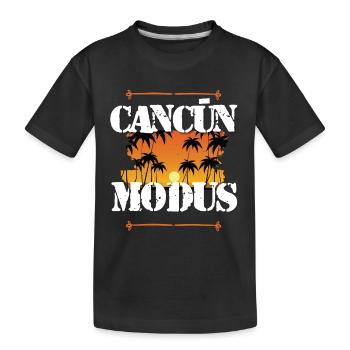 Cancun Mode - T-shirt bio Premium Enfant - noir - Devant