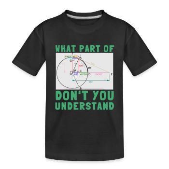 Billard Cue Sports Et Snooker Tournoi - T-shirt bio Premium Enfant - noir - Devant