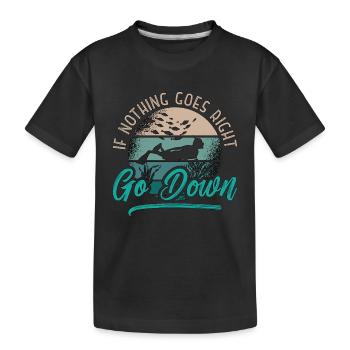 Apnée Apnéiste Apnée Apnée Plongée Cadeau - T-shirt bio Premium Enfant - noir - Devant