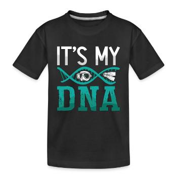 Freediving Freediving Freediving Gift - Kids' Premium Organic T-Shirt - black - Front