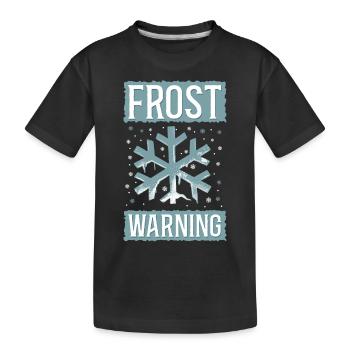 Météorologue Prévisions météorologiques - T-shirt bio Premium Enfant - noir - Devant