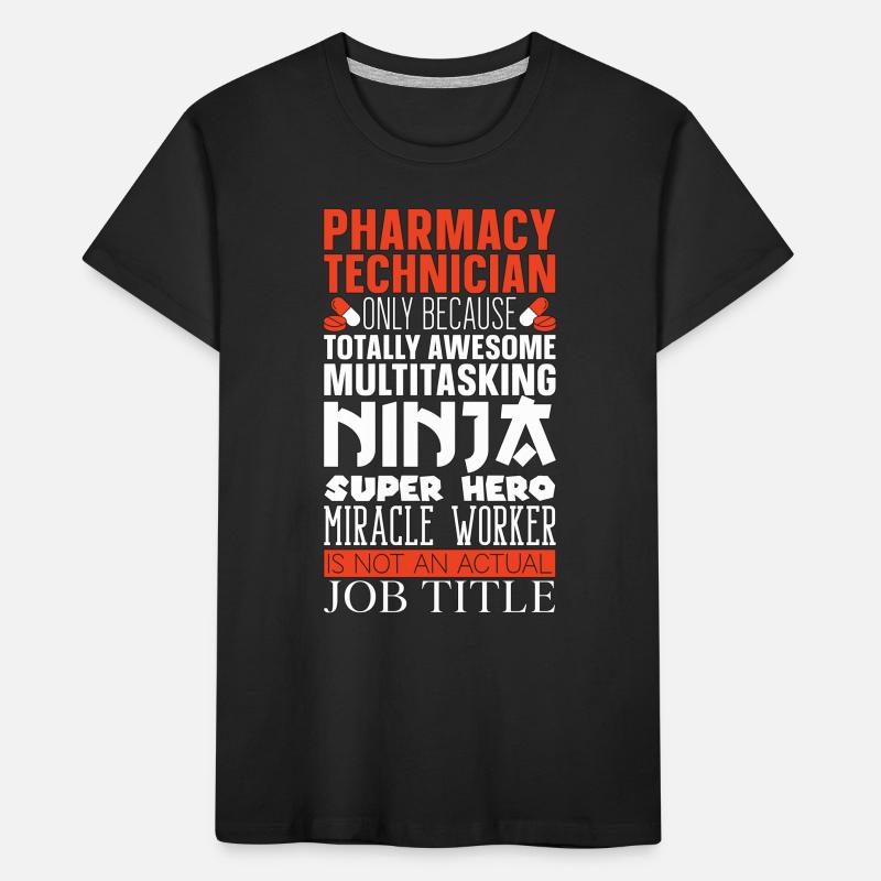 Pharmacy Technician Technician Pharmacy Gift Kids' Premium Organic T-Shirt