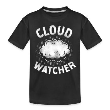 Météorologue Prévisions météorologiques - T-shirt bio Premium Enfant - noir - Devant