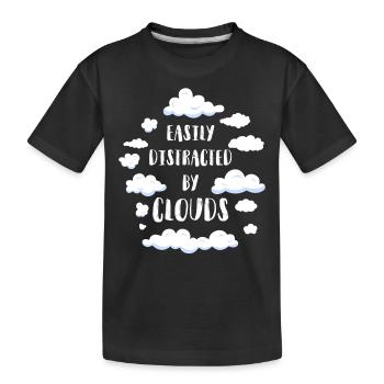 Météorologue Prévisions météorologiques - T-shirt bio Premium Enfant - noir - Devant