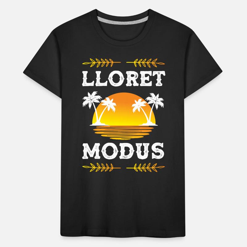 Lloret De Mar Modus Kinder Premium Bio T-Shirt