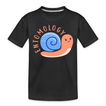 Entomologie Profession Entomologiste Equipe Insectes - T-shirt bio Premium Enfant - noir - Devant