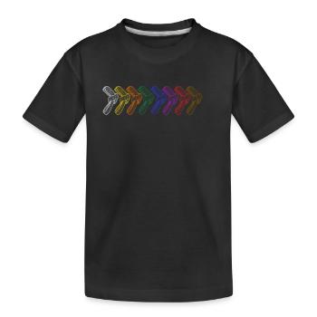 Ceinture de Karaté Arts Martiaux Japonais Arts Martiaux Arts Martiaux Arts Martiaux - T-shirt bio Premium Enfant - noir - Devant
