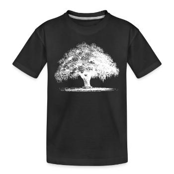 Arbre - T-shirt bio Premium Enfant - noir - Devant