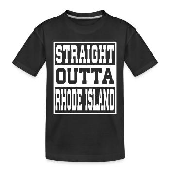 Rhode Island disant drôle Rhode Island Cadeau - T-shirt bio Premium Enfant - noir - Devant