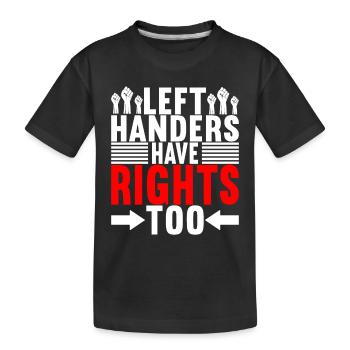 Gaucher - T-shirt bio Premium Enfant - noir - Devant