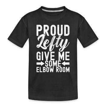 Gaucher - T-shirt bio Premium Enfant - noir - Devant
