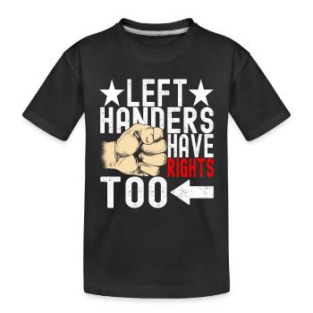 Gaucher - T-shirt bio Premium Enfant - noir - Devant
