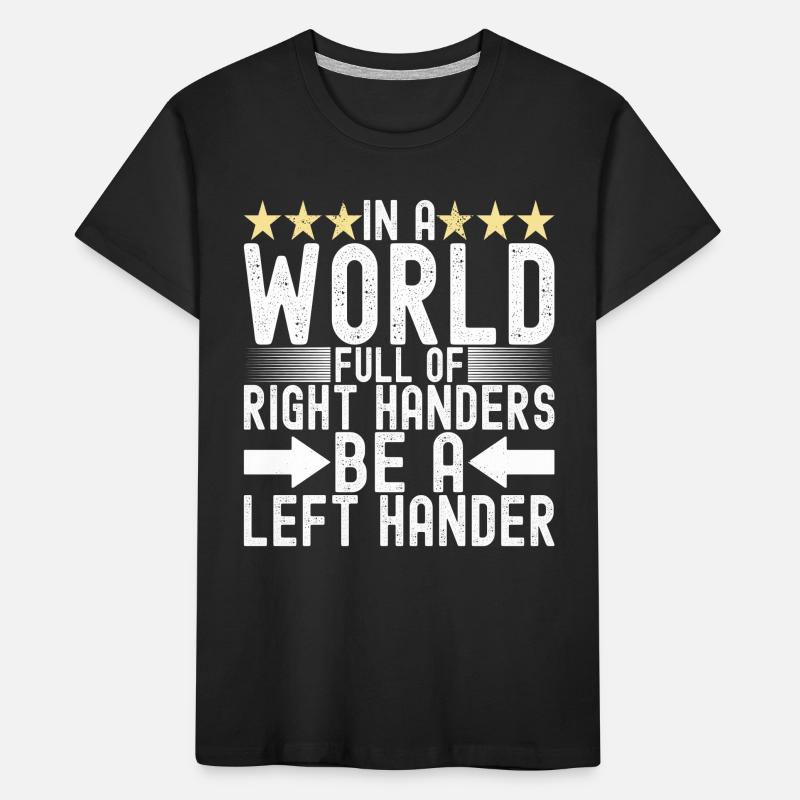 Southpaw Kids' Premium Organic T-Shirt