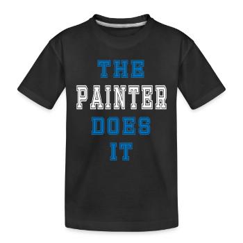 Le Maler le fait Maler Gift - T-shirt bio Premium Enfant - noir - Devant