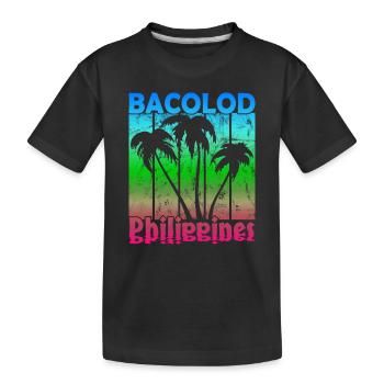 Bacolod Philippines - T-shirt bio Premium Enfant - noir - Devant