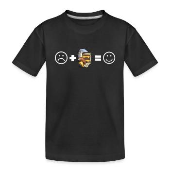 Historien de recherche Conservateur de musée et archiviste - T-shirt bio Premium Enfant - noir - Devant