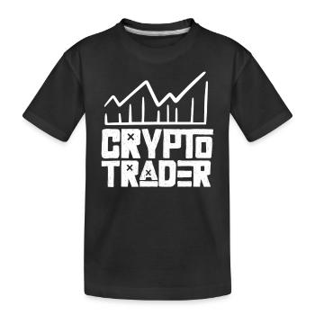 Crypto Traders Trade Crypto Trading Traders - T-shirt bio Premium Enfant - noir - Devant