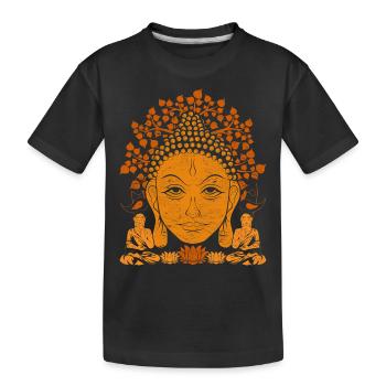 Bouddha - T-shirt bio Premium Enfant - noir - Devant
