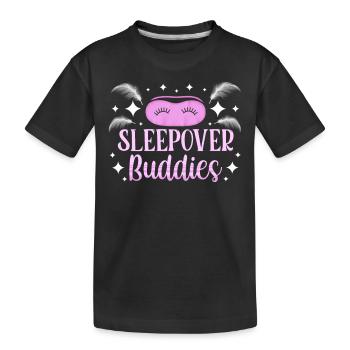 Nuit entre amis Nuitée - T-shirt bio Premium Enfant - noir - Devant