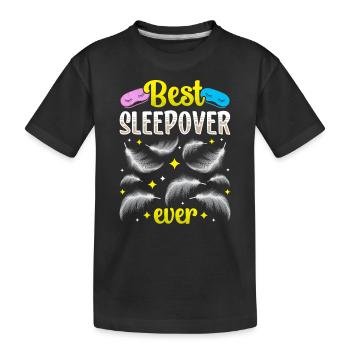 Meilleure nuit de nuit de tous les temps - T-shirt bio Premium Enfant - noir - Devant