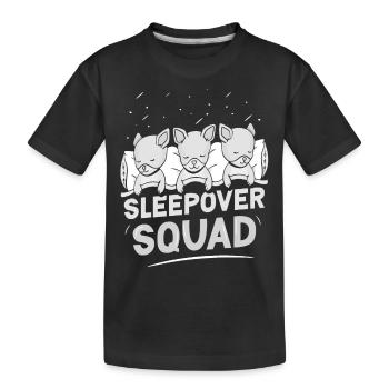 Nuitée - T-shirt bio Premium Enfant - noir - Devant