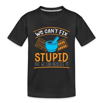 Technicien en pharmacie Technicien en pharmacie Cadeau - T-shirt bio Premium Enfant - noir - Devant