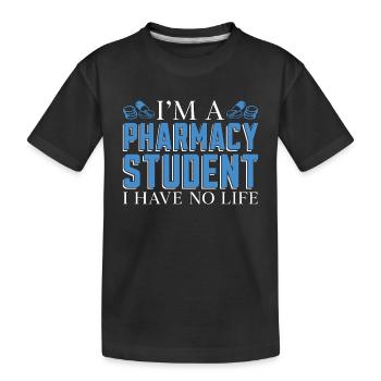 Technicien en pharmacie Technicien en pharmacie Cadeau - T-shirt bio Premium Enfant - noir - Devant