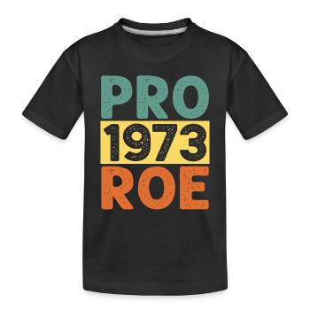 Pro 1973 Roe - T-shirt bio Premium Enfant - noir - Devant