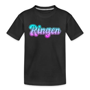 Wrestle - Kids' Premium Organic T-Shirt - black - Front