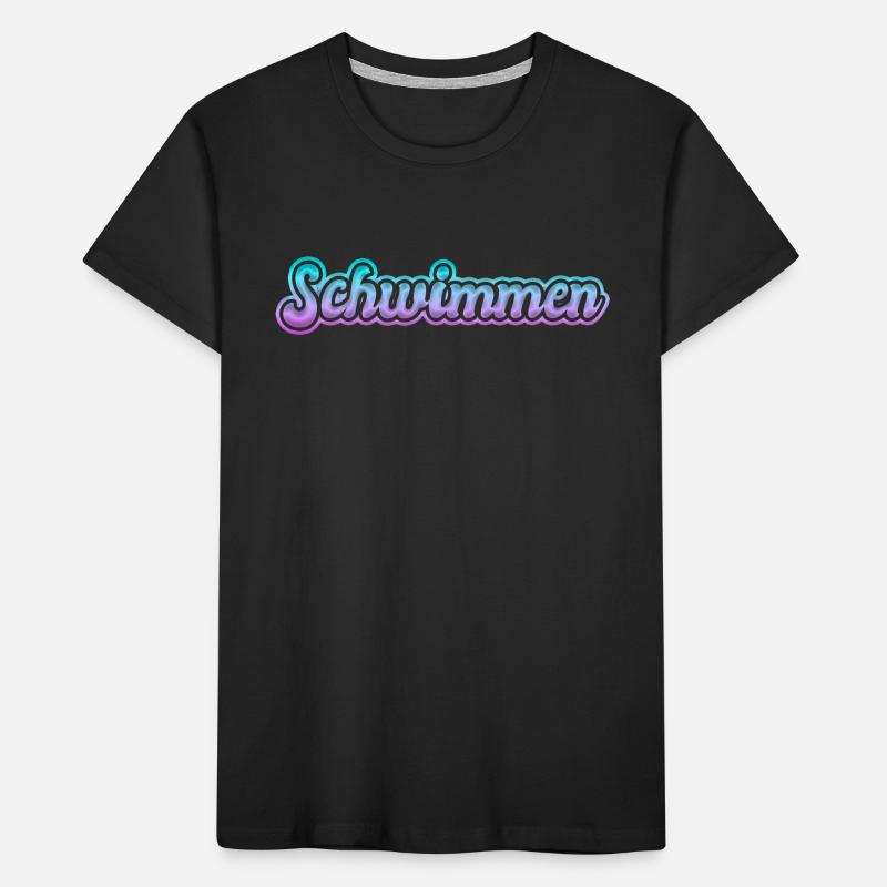 Swim Kids' Premium Organic T-Shirt