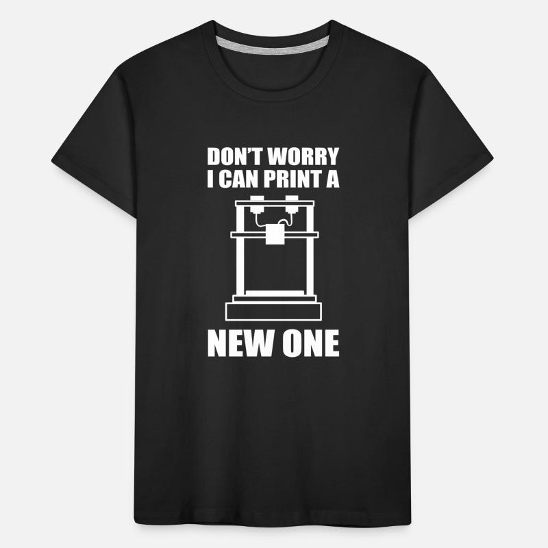 Impression 3D Amateurs d’impression 3D Outil d’imprimante 3D T-shirt bio Premium Enfant