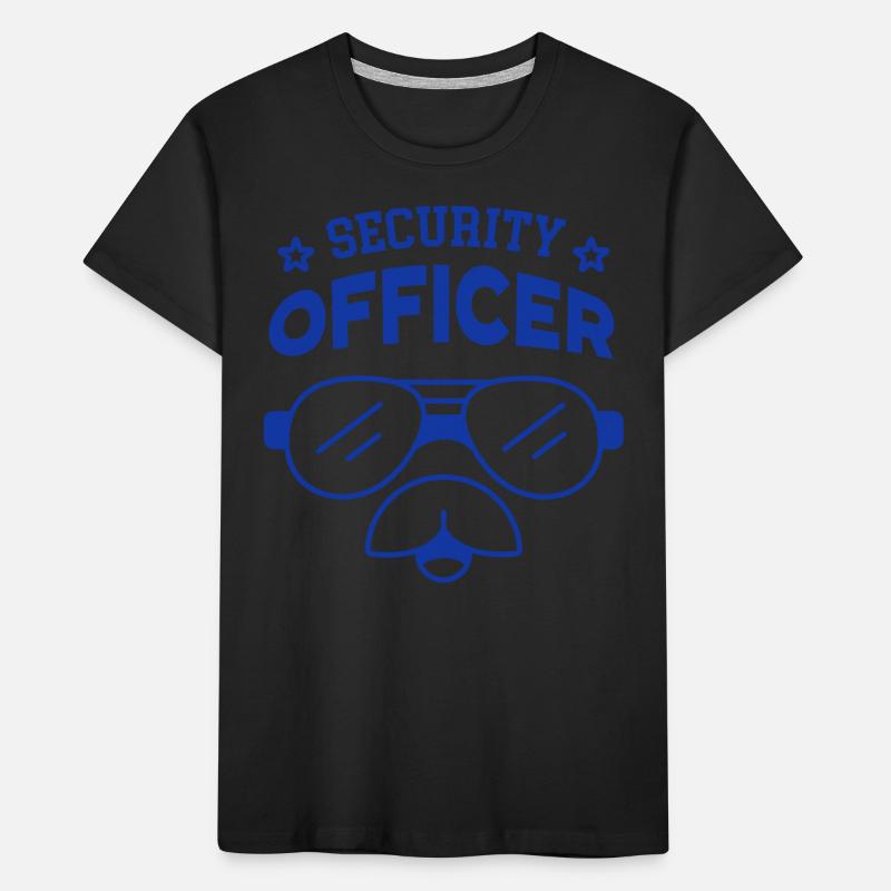 Security Bouncer Security Guard Security Kids' Premium Organic T-Shirt