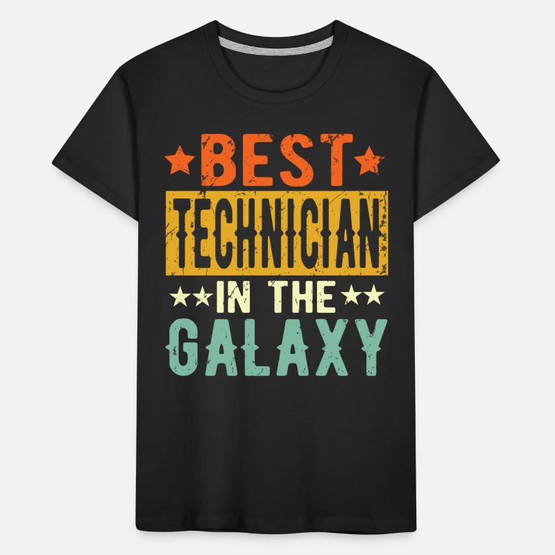 Best Techniker ever Techniker Geschenk Kinder Premium Bio T-Shirt