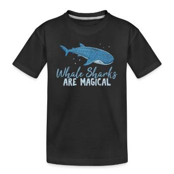 Whale Sharks Are Magical Cute Whale Shark Lovers O - Kinder Premium Bio T-Shirt - Schwarz - Vorne