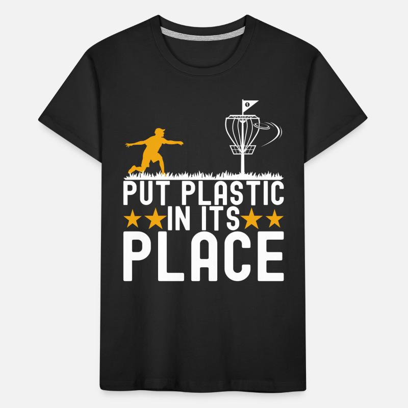 Disc Golf Disc Golfeur T-shirt bio Premium Enfant