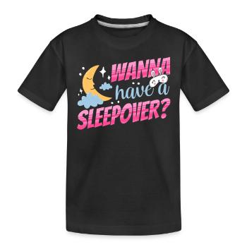 Envie d’une nuitée ? Nuit Party Sweet - T-shirt bio Premium Enfant - noir - Devant