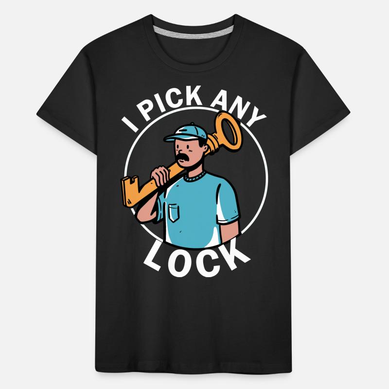 Locksmith security technology Kids' Premium Organic T-Shirt