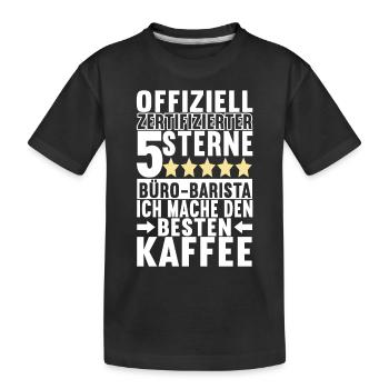Farewell gift Job change colleagues - Kids' Premium Organic T-Shirt - black - Front