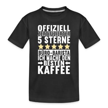 Farewell gift Job change colleagues - Kids' Premium Organic T-Shirt - black - Front