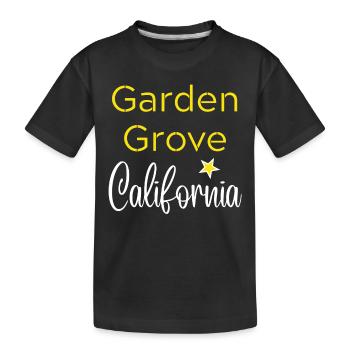 Garden Grove California - T-shirt bio Premium Enfant - noir - Devant