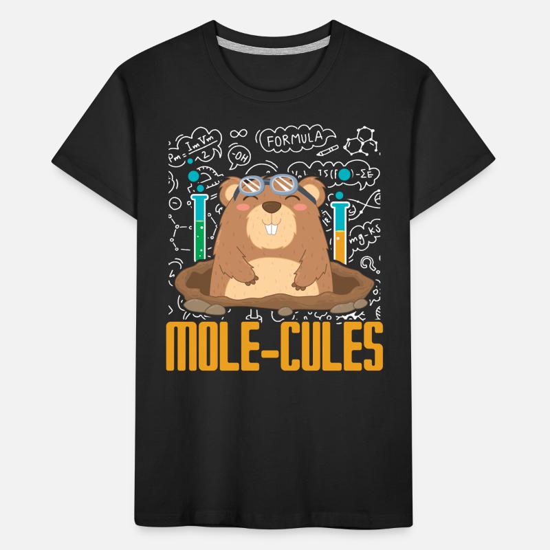 Mole Mole Lover Mole Whisperer Wis T-shirt bio Premium Enfant