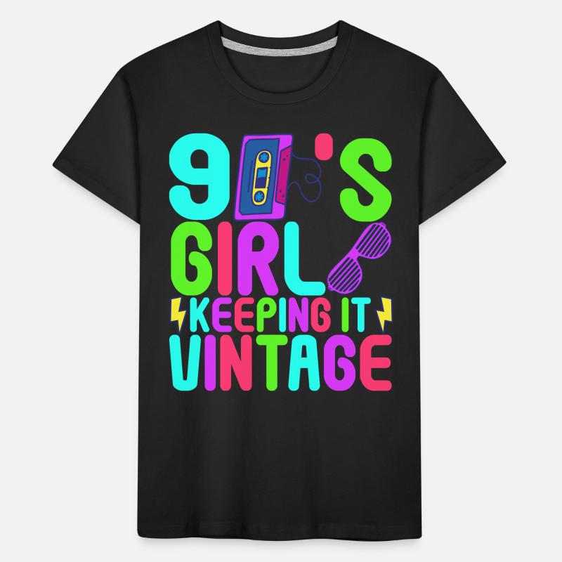 90s Party 90s Kids' Premium Organic T-Shirt