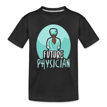 Futur Médecin Profession Médecin Médecine Médicale - T-shirt bio Premium Enfant - noir - Devant