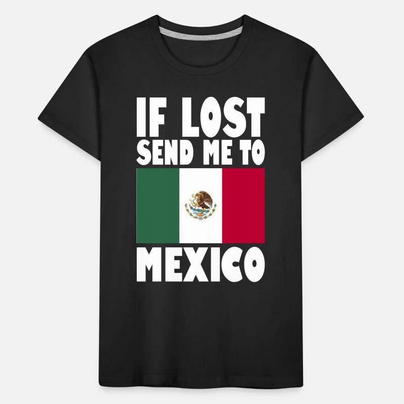 Drapeau du Mexique T-shirt bio Premium Enfant