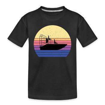 Hydroglisseur - T-shirt bio Premium Enfant - noir - Devant
